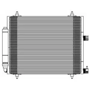 Ψυγείο A/C (Εξωτερικό) CITROEN JUMPY Mini Bus 2007 - 2016 ( II ) 1.6 HDi 90 16V  ( 9HU (DV6UTED4)  ) (90 hp ) Πετρέλαιο #072906400