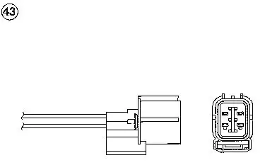 Αισθητήρες Λ (λάμδα) HONDA JAZZ 2002 - 2005 ( GD ) NGK 1591