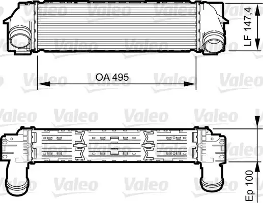 Ψυγείο Intercooler BMW X4 SUV/ ΕΚΤΟΣ ΔΡΟΜΟΥ/ 5dr 2014 - 2018 xDrive 30 d  ( N57 D30 A  ) (258 hp ) Πετρέλαιο #164006210