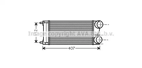 Ψυγείο Intercooler PEUGEOT 3008 MPV / ΠΟΛΥΜΟΡΦΙΚΑ / 5dr 2013 - 2015 ( F/L ) 1.6 THP  ( 5FE (EP6CDTM),5FE (EP6CDTMD),5FX (EP6DT)  ) (150 hp ) Βενζίνη #625106220