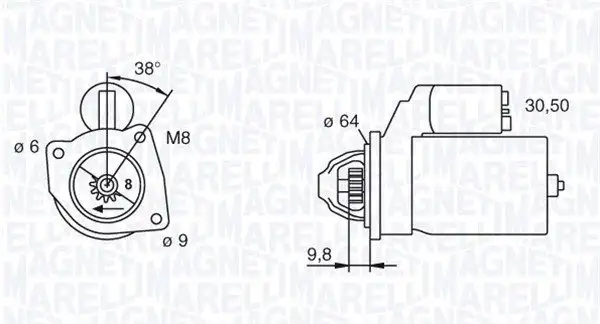 Μίζα FIAT PALIO S/Wagon / 5dr  ( Weekend ) 1999 - 2004 ( 178DX ) 1.2  ( 178 B5.000  ) (73 hp ) Βενζίνη #63101018