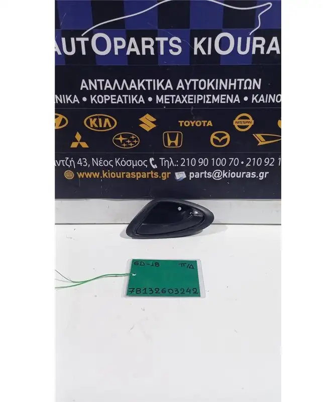 ΧΕΡΟΥΛΙ ΕΣΩ  HONDA  JAZZ 2001-2008 Πίσω Δεξιά  